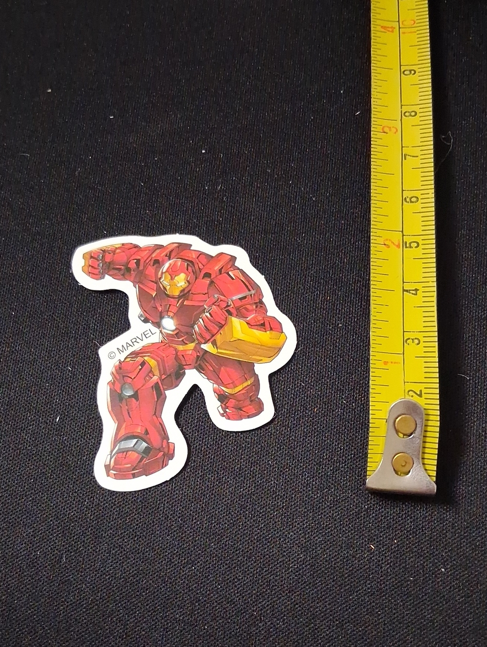 Marvel Iron Man Red and Gold Waterproof Sticker Decal